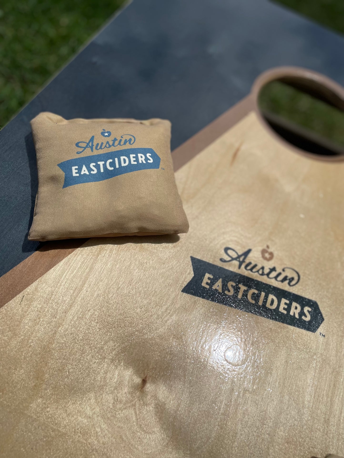 Custom Corn Hole Boards + Bags