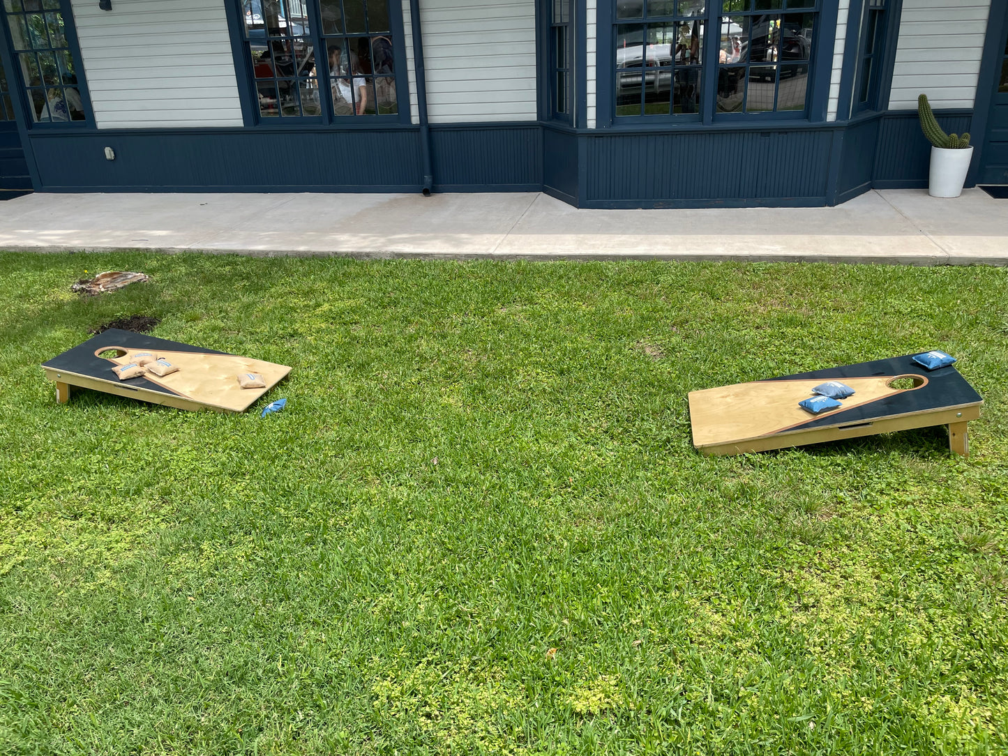 Custom Corn Hole Boards + Bags